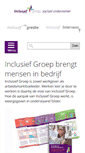 Mobile Screenshot of inclusiefgroep.nl